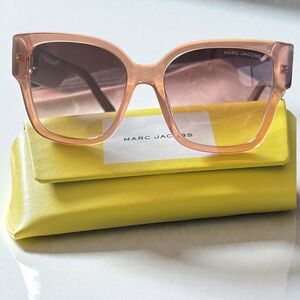 MARC JACOBS Pink Sunglasses MARC-698/S-02LF/HA  02LF BRICK Authentic New